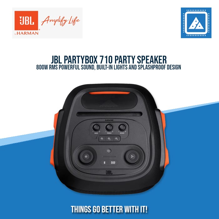JBL PARTYBOX 710 PORTABLE BLUETOOTH SPEAKER (BLACK) JBL PARTYBOX 710 PORTABLE BLUETOOTH SPEAKER (BLACK)